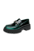 Chunky Loafers Oxidized Teal