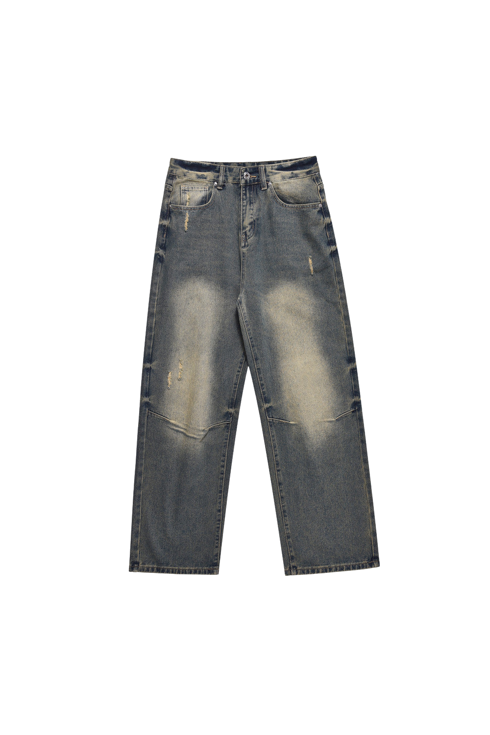 American Retro Washed Jeans For Men
