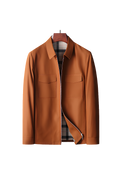 Loose Cargo Lapel Jacket Orange