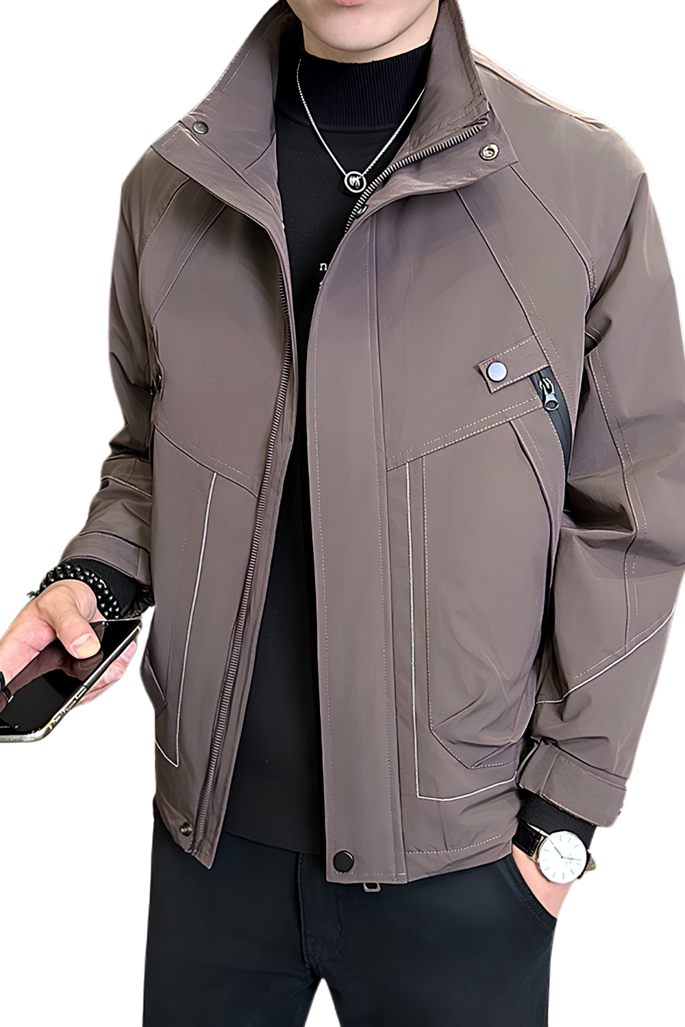 Fashion Leisure Cargo Cotton Coat Jacket