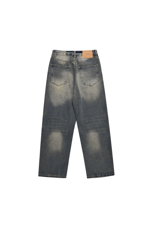 American Retro Washed Jeans For Men