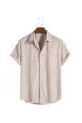 Men's Fashion Casual Solid Color Shirt