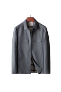 Loose Cargo Lapel Jacket Gray