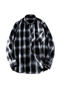 Springautumn Casual Thin Men's Plaid Shirt