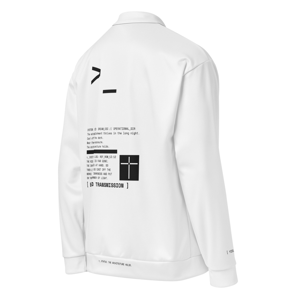 bomber jacket white